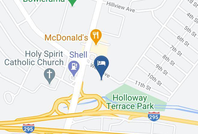 New Castle - Knights Inn New Castle Wilmington Maps