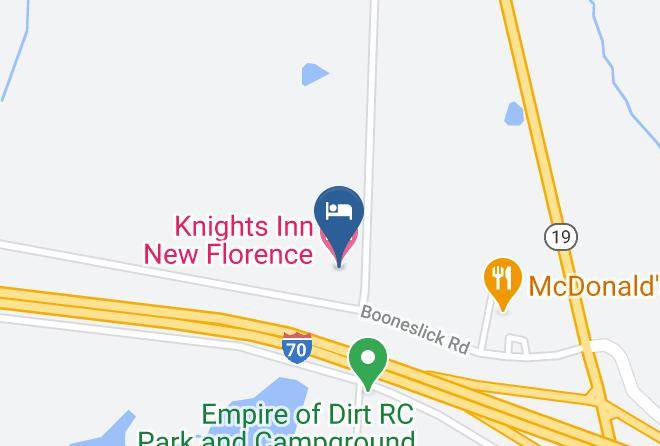 Montgomery - Knights Inn New Florence Maps