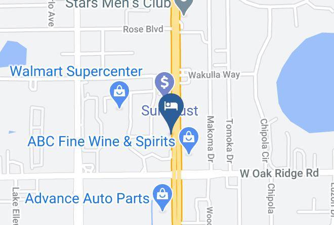 Orange - Knights Inn Orlando Maps