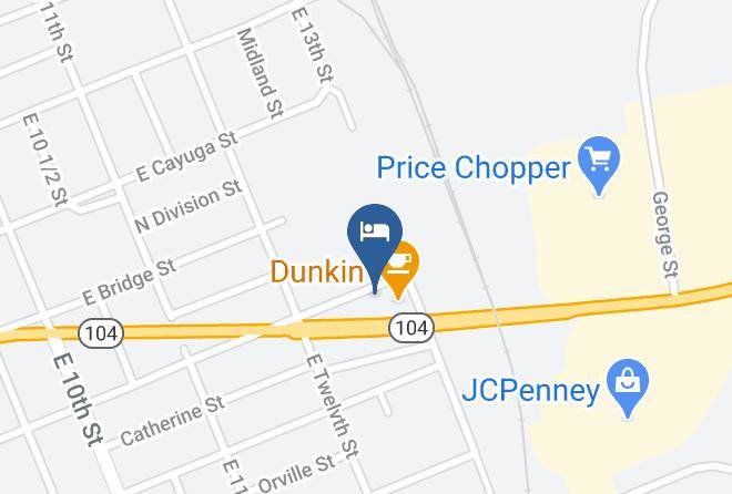 Oswego - Knights Inn Oswego Maps