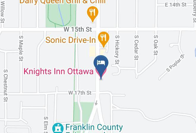Franklin - Knights Inn Ottawa Maps
