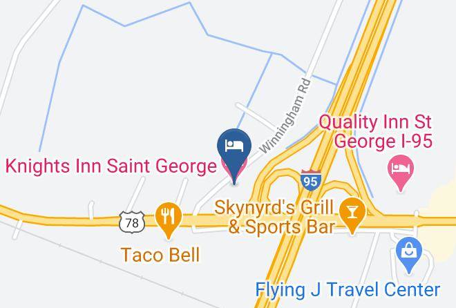 Dorchester - Knights Inn Saint George Maps