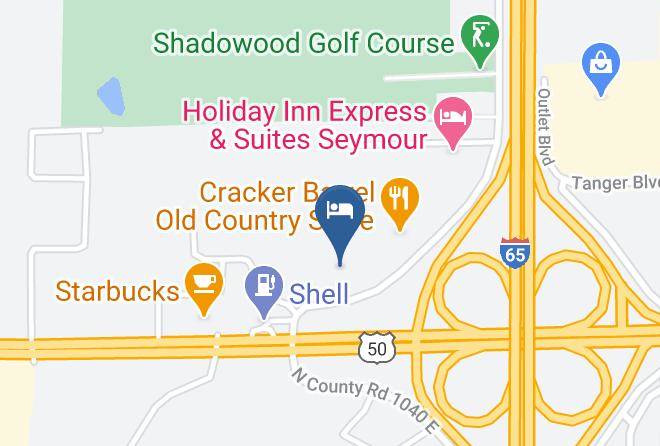 Jackson - Knights Inn Seymour Maps