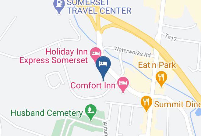 Somerset - Knights Inn Somerset Maps