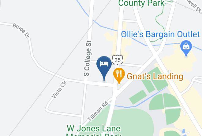 Bulloch - Knights Inn Statesboro Maps