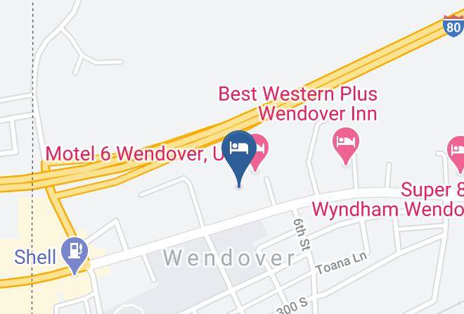 Tooele - Knights Inn Wendover Maps