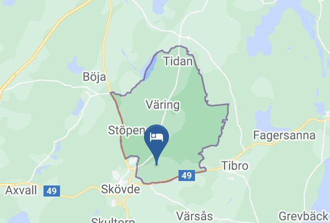 Skovde - Knistad Herrgard Maps