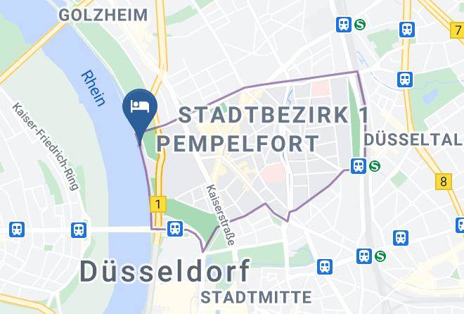 Dusseldorf - Knm Ms Switzerland Ii Dusseldorf Maps