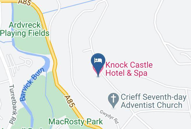 Knock Castle Hotel & Spa Map