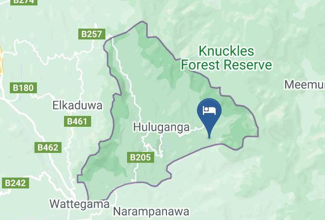 Kandy - Knuckles Plantation Bungalow Maps