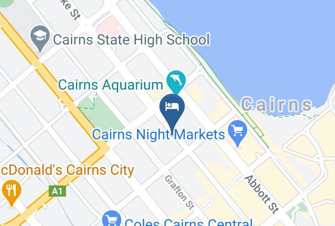 Cairns - Koala Beach Resort Maps