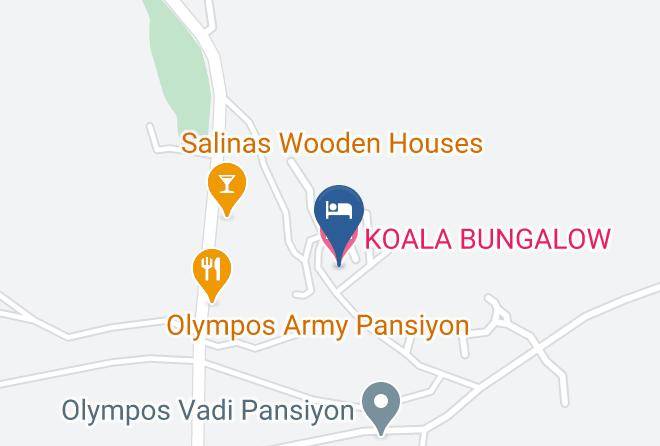 Antalya - Koala Bungalow Maps
