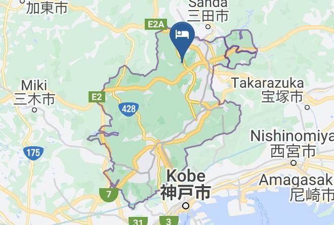 Kobe City Kita Ward - Kobe Hotel Fruit Flower Maps