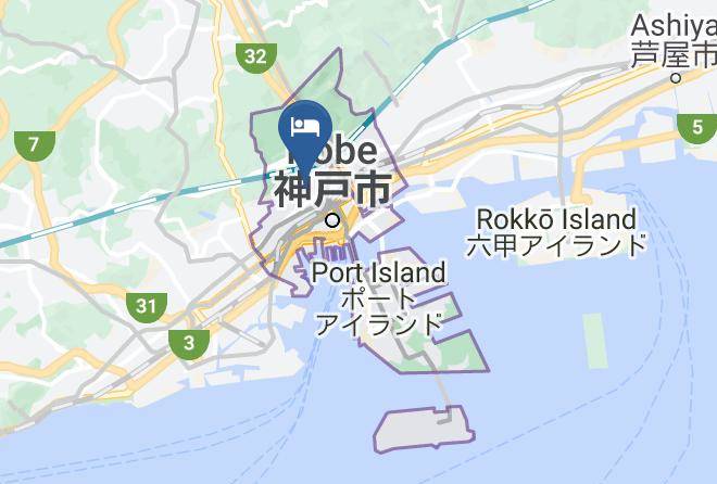 Kobe City Chuo Ward - Kobe Kitano Hotel Maps