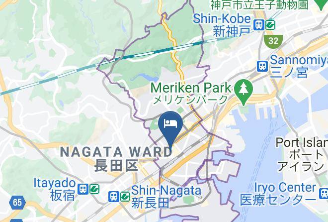 Kobe City Hyogo Ward - Kobe Luminous Hotel Maps