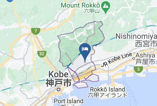 Kobe City Nada Ward - Kobe Student Youth Center Maps