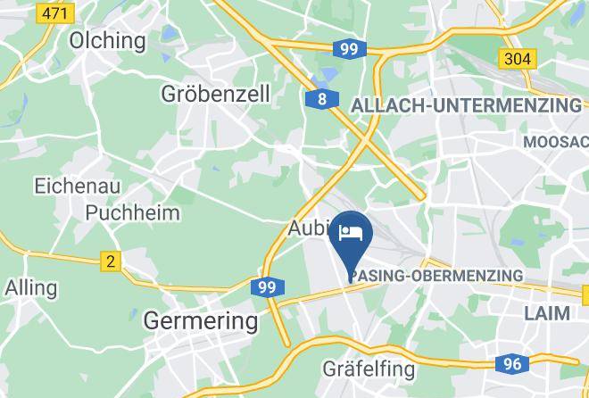 Munich District - Hotel Pension Koberl Munchen Maps