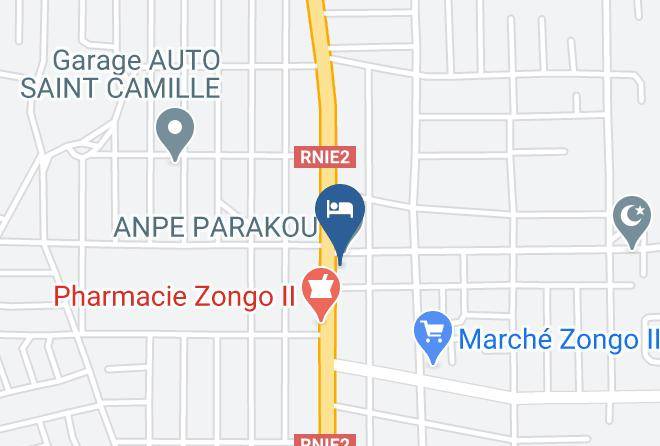 Parakou - Kobourou City Hotel Maps