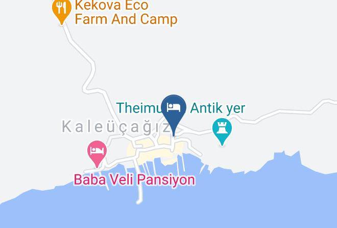 Antalya - Koc Pansiyon Maps