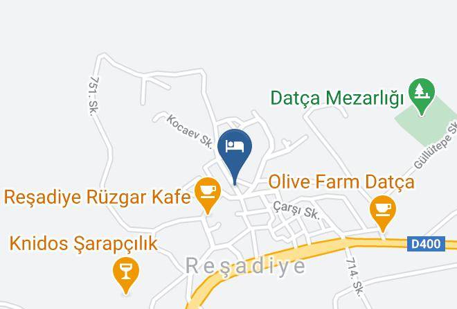 Datca - Kocaev Mehmet Ali Aga Mansion Maps
