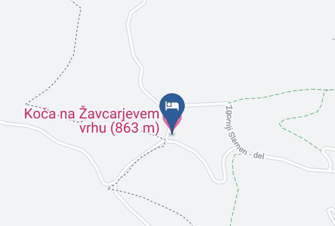 Maribor - Koca Na Zavcarjevem Vrhu Maps