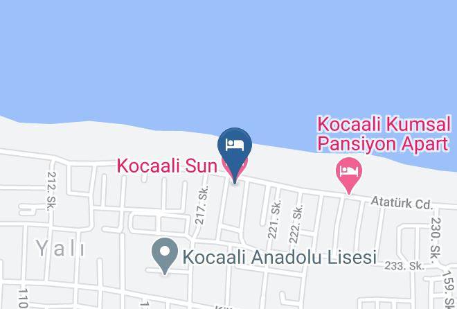 Kocaali Sun Hotel Map