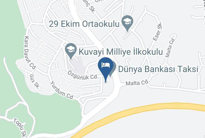 Izmit - Kocaeli Isci Pansiyonu Maps
