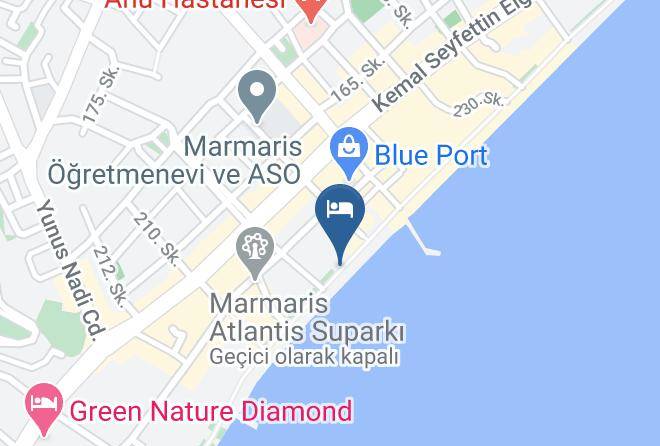 Marmaris - Geo Beach Otel Maps