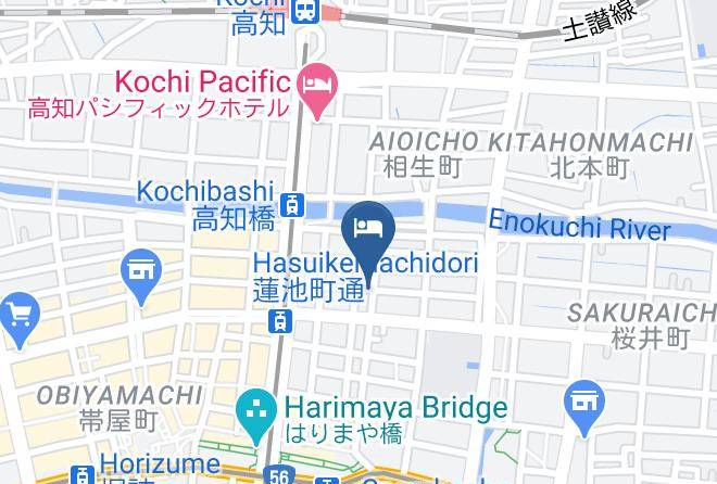 Kochi City - Kochi Annex Hotel Maps