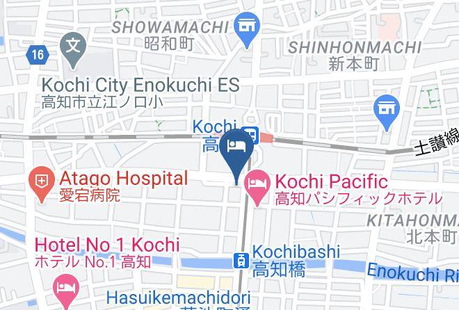 Kochi City - Kochi Hotel Maps