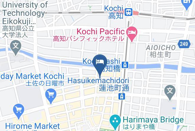 Kochi City - Kochi Palace Hotel Maps