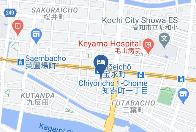 Kochi City - Kochi Prince Hotel Maps