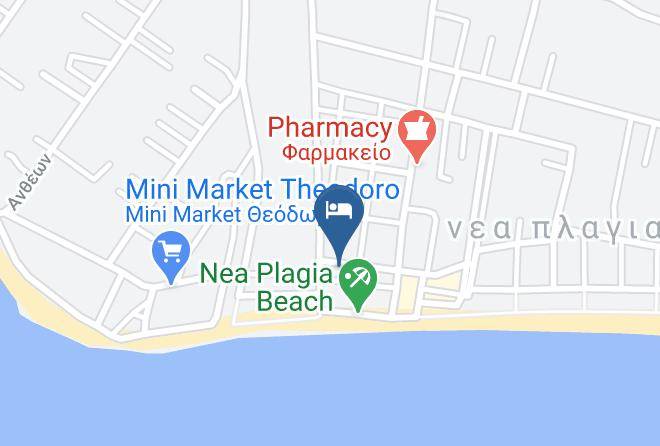 Khalkidhiki - Kochyli Beach Studios Maps