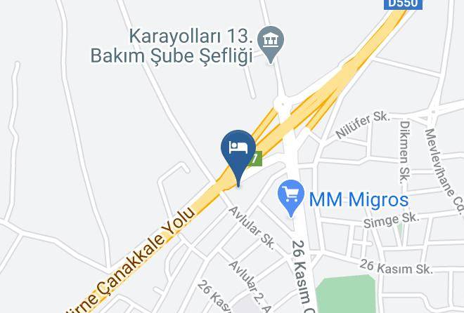 Gelibolu - Kocoglu Otel Maps