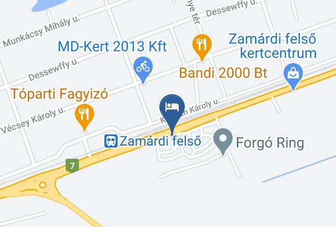 Zamardi - Bohem Birtok Es Csarda Maps