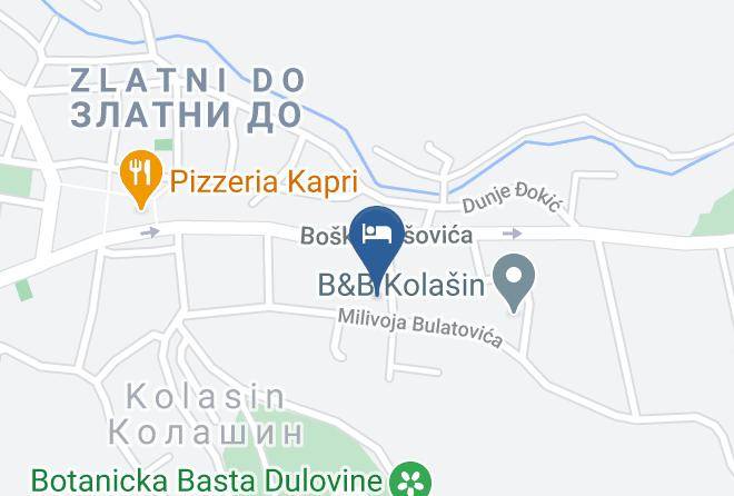 Kolasin - Kod Otasa Maps