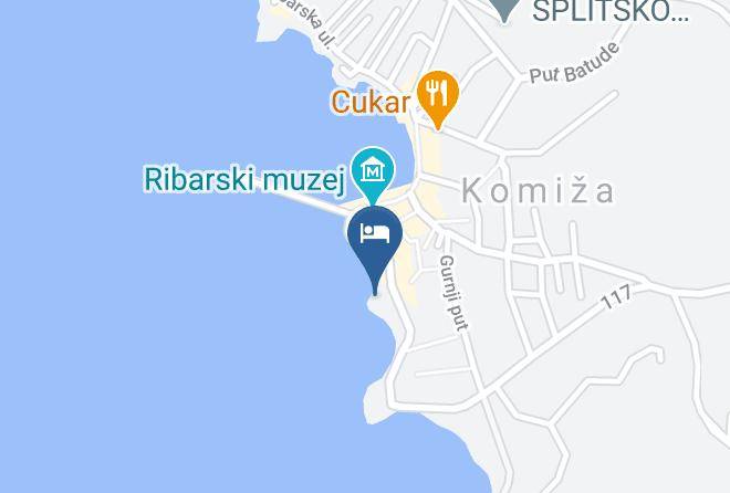 Komiza - Kod Senke Maps