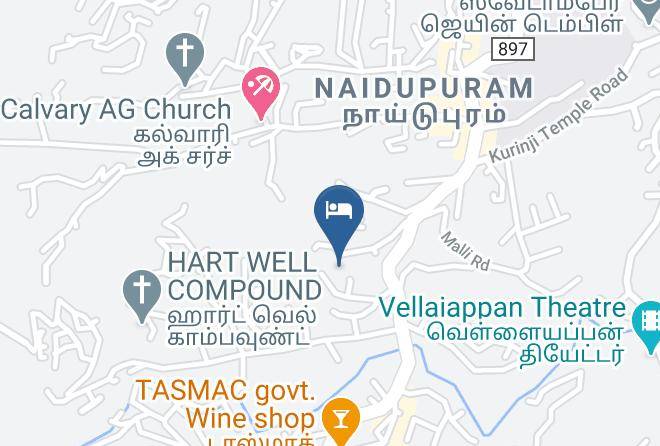 Kodaikanal - Kodai Retreat Maps