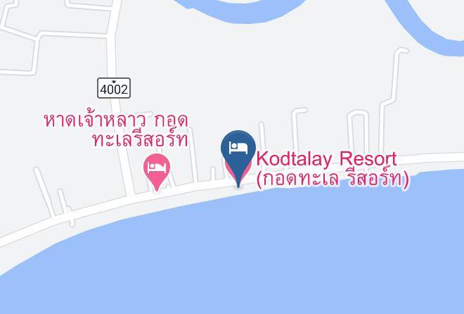 Amphoe Tha Mai - Kodtalay Resort Maps
