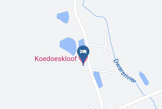Koedoeskloof Map