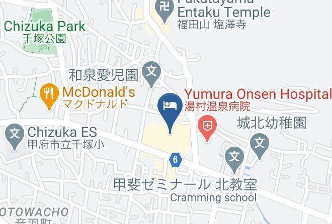 Kofu City - Kofu Kinenbi Hotel Maps