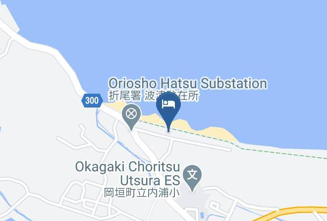 Okagaki Townonga District - Koga Minshuku Maps