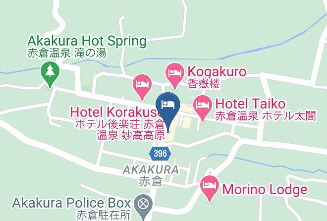 Myoko City - Kogen Hotel Taizan Maps