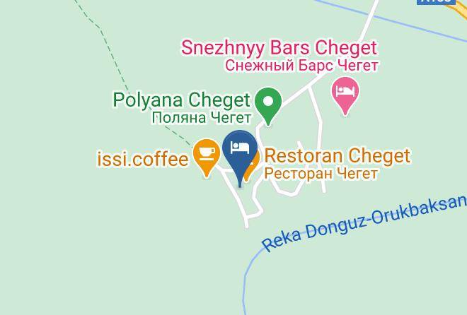 Elbrussky District - Kogutay Otel' Kafe Maps