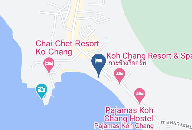 Amphoe Ko Chang - Koh Chang Paradise Resort Maps