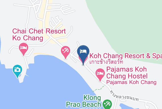 Koh Chang Resort & Spa Map - Trat - Amphoe Ko Chang