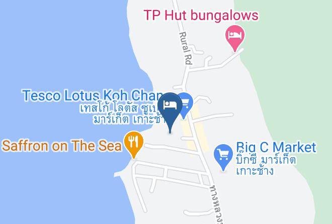 Koh Chang Resortel Mapa
 - Trat - Amphoe Ko Chang