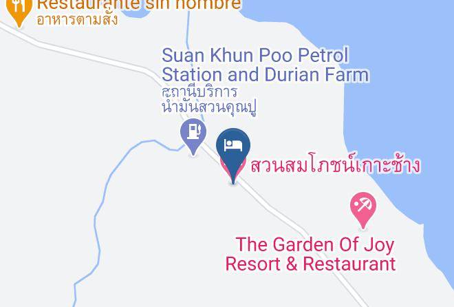 Amphoe Ko Chang - Koh Chang Somphot Park Maps