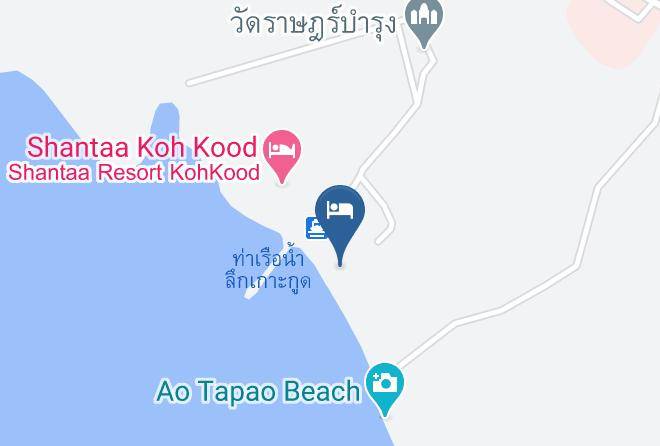 Amphoe Ko Kut - Koh Kood Paradise Beach Resort Maps