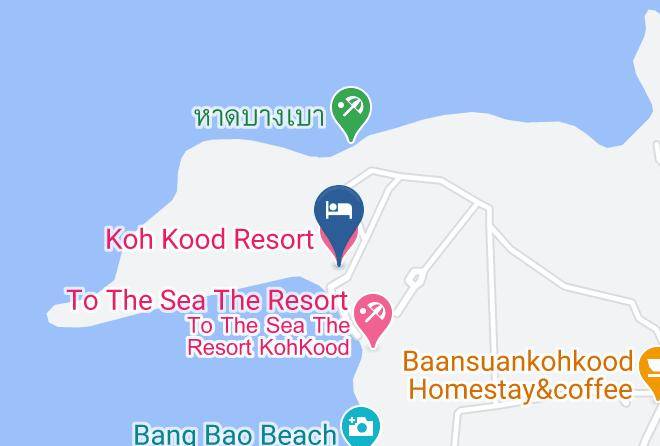 Amphoe Ko Kut - Koh Kood Resort Maps